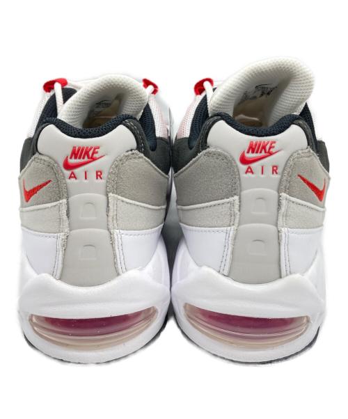 NIKE（ナイキ）NIKE (ナイキ) AIR MAX 95 BIG BUBBLE ホワイト×レッド サイズ:26.0 未使用品の古着・服飾アイテム