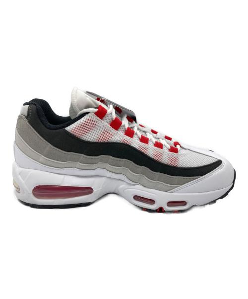 NIKE（ナイキ）NIKE (ナイキ) AIR MAX 95 BIG BUBBLE ホワイト×レッド サイズ:26.0 未使用品の古着・服飾アイテム