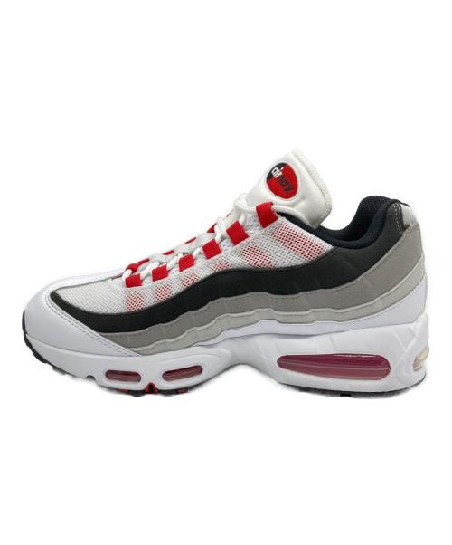 NIKE（ナイキ）NIKE (ナイキ) AIR MAX 95 BIG BUBBLE ホワイト×レッド サイズ:26.0 未使用品の古着・服飾アイテム