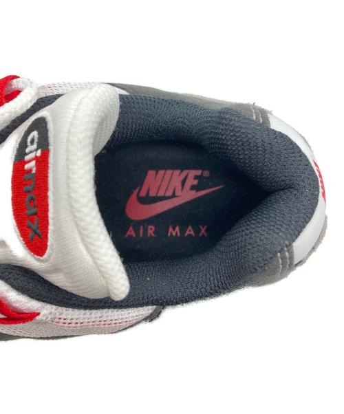 NIKE（ナイキ）NIKE (ナイキ) AIR MAX 95 BIG BUBBLE ホワイト×レッド サイズ:26.0 未使用品の古着・服飾アイテム