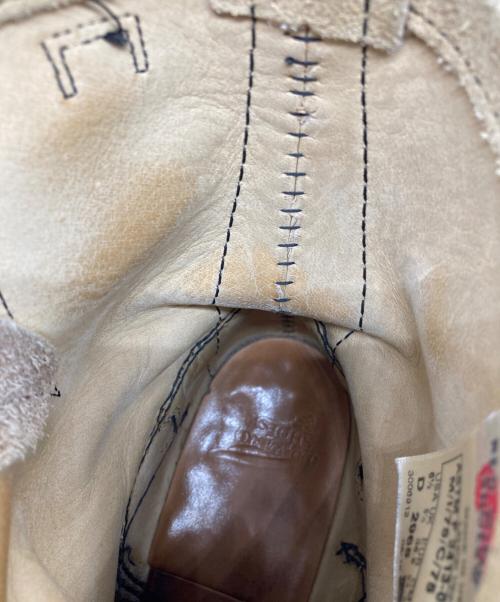 RED WING（レッドウィング）RED WING (レッドウィング) ショートエンジニアブーツ ベージュ サイズ:24.5の古着・服飾アイテム