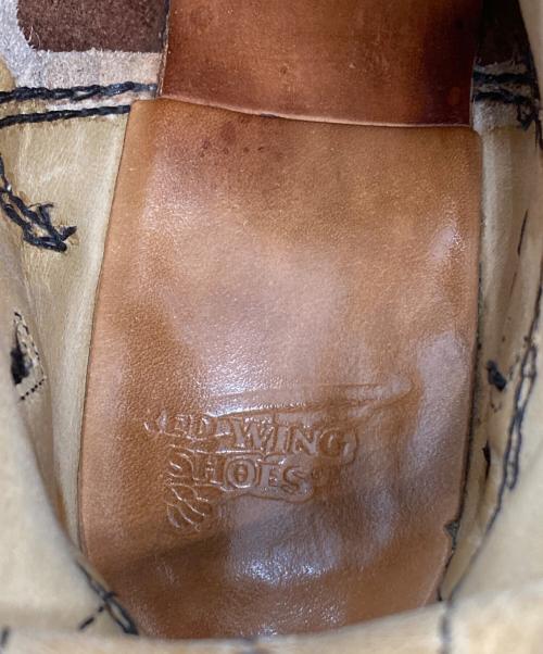 RED WING（レッドウィング）RED WING (レッドウィング) ショートエンジニアブーツ ベージュ サイズ:24.5の古着・服飾アイテム
