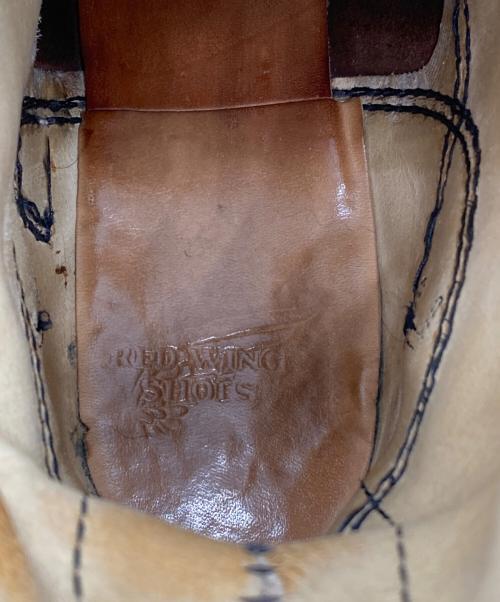 RED WING（レッドウィング）RED WING (レッドウィング) ショートエンジニアブーツ ベージュ サイズ:24.5の古着・服飾アイテム