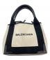 BALENCIAGA（バレンシアガ）の古着「NAVY CABAS XS」｜ホワイト×ブラック
