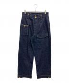 NIGEL CABOURNナイジェルケーボン）の古着「British Army Pant Loose Denim」｜インディゴ