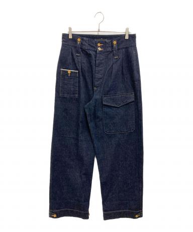Nigel Cabourn W34 デニムパンツ ナイジェルケーボン 片ポケット 中古・古着通販】NIGEL CABOURN (ナイジェルケーボン) British Army
