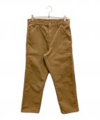 Carhartt WIPカーハート ワーク イン プログレス）の古着「SINGLE KNEE PANT」｜ブラウン