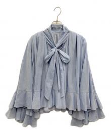 THE TOE（ザ・トゥー）の古着「Gentian Blouse」｜ブルー