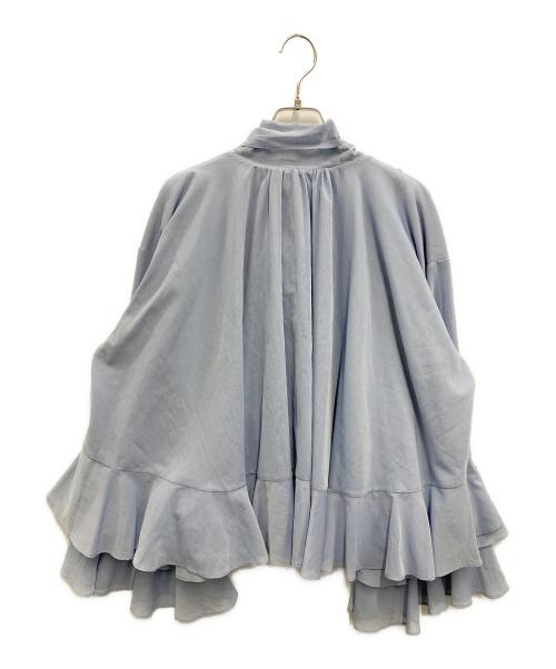 THE TOE（ザ・トゥー）THE TOE (ザ・トゥー) Gentian Blouse ブルー サイズ:Mの古着・服飾アイテム