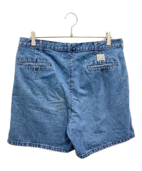 POLO COUNTRY（ポロカントリー）POLO COUNTRY (ポロカントリー) 【古着】2タックデニムショートパンツ インディゴ サイズ:34の古着・服飾アイテム