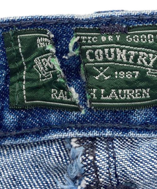 POLO COUNTRY（ポロカントリー）POLO COUNTRY (ポロカントリー) 【古着】2タックデニムショートパンツ インディゴ サイズ:34の古着・服飾アイテム