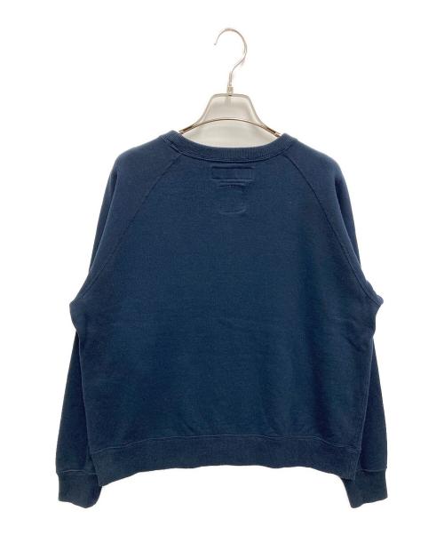 MADISON BLUE（マディソンブルー）MADISON BLUE (マディソンブルー) HELLO SWEAT L/S URAKE DYED ネイビー サイズ:XSの古着・服飾アイテム