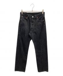 LEVI'S（リーバイス）の古着「【古着】501ブラックデニムパンツ」｜インディゴ