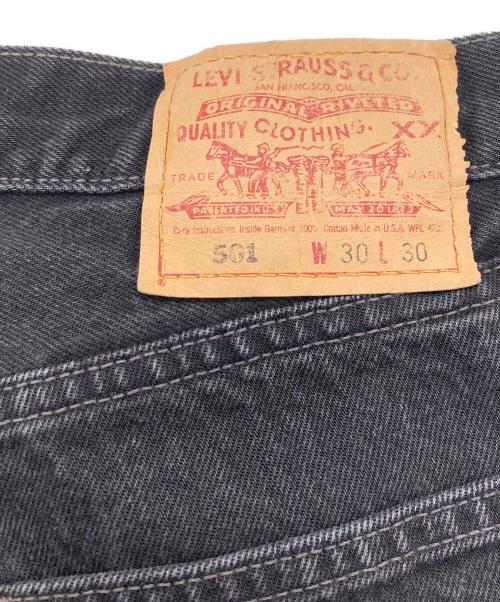 LEVI'S（リーバイス）LEVI'S (リーバイス) 【古着】501ブラックデニムパンツ インディゴ サイズ:30の古着・服飾アイテム