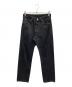 LEVI'S（リーバイス）の古着「【古着】501ブラックデニムパンツ」｜インディゴ