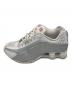 NIKE (ナイキ) SHOX R4 ホワイト×シルバー サイズ:23cm：9000円
