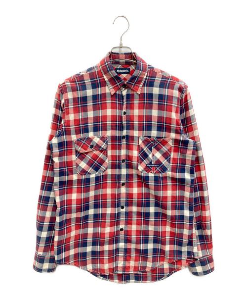 histeric（ヒステリック）histeric (ヒステリック) チェックシャツ マルチカラー サイズ:記載無しの古着・服飾アイテム