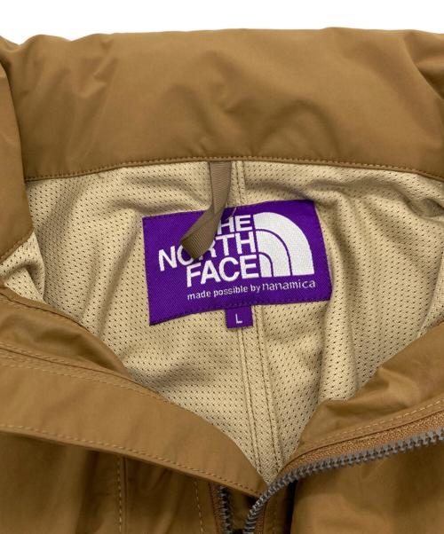THE NORTHFACE PURPLELABEL（ザ・ノースフェイス パープルレーベル）THE NORTHFACE PURPLELABEL (ザ・ノースフェイス パープルレーベル) Mountain Wind Jacket ベージュ サイズ:Lの古着・服飾アイテム
