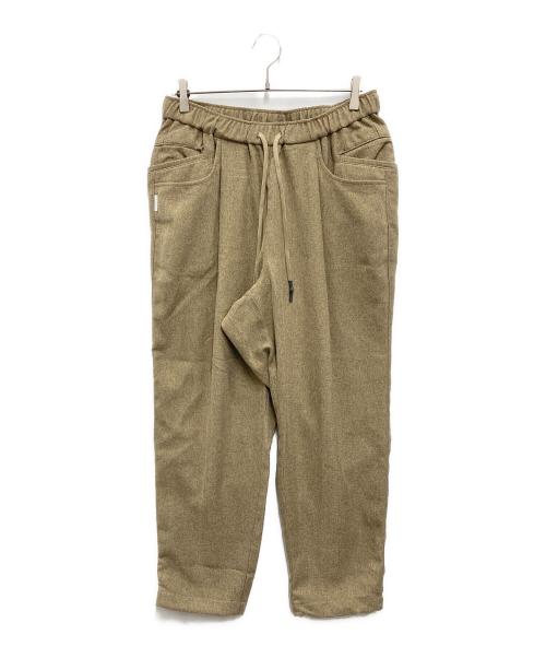 sfc（エスエフシー）SFC (エスエフシー) TAPERED EASY PANTS ベージュ サイズ:Lの古着・服飾アイテム