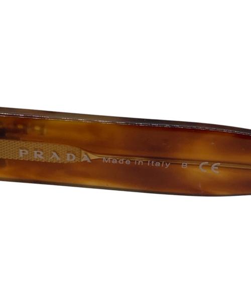 PRADA（プラダ）PRADA (プラダ) サングラス ブラウン サイズ:54□22の古着・服飾アイテム