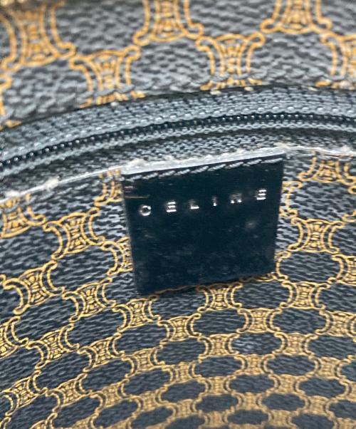 CELINE（セリーヌ）CELINE (セリーヌ) マカダム柄トートバッグ ブラウンの古着・服飾アイテム