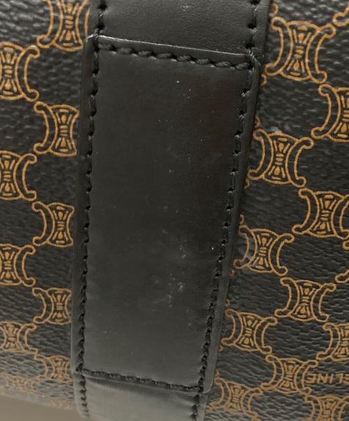 CELINE（セリーヌ）CELINE (セリーヌ) マカダム柄トートバッグ ブラウンの古着・服飾アイテム
