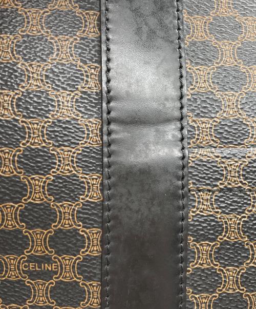 CELINE（セリーヌ）CELINE (セリーヌ) マカダム柄トートバッグ ブラウンの古着・服飾アイテム