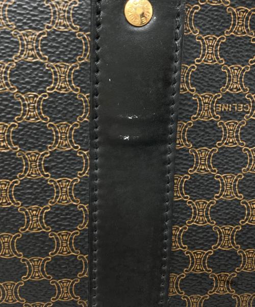 CELINE（セリーヌ）CELINE (セリーヌ) マカダム柄トートバッグ ブラウンの古着・服飾アイテム