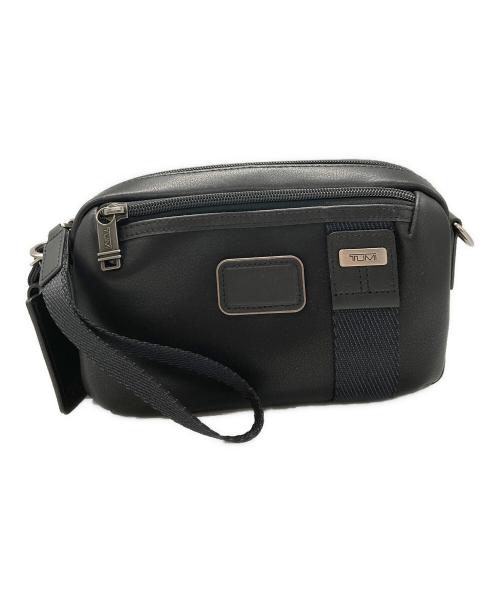 TUMI（トゥミ）TUMI (トゥミ) Area Crossbody Leather Bag ブラックの古着・服飾アイテム