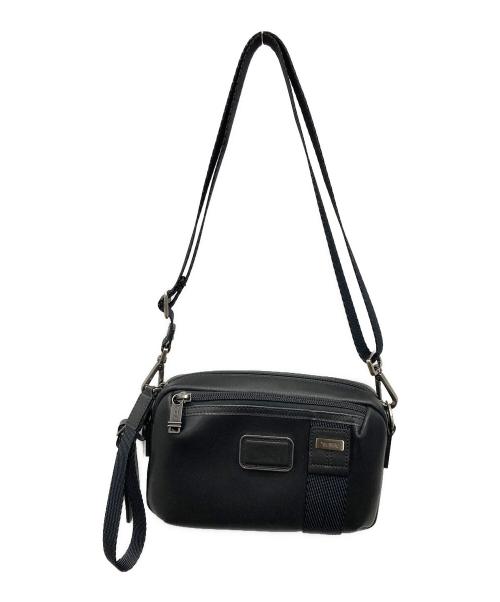 TUMI（トゥミ）TUMI (トゥミ) Area Crossbody Leather Bag ブラックの古着・服飾アイテム