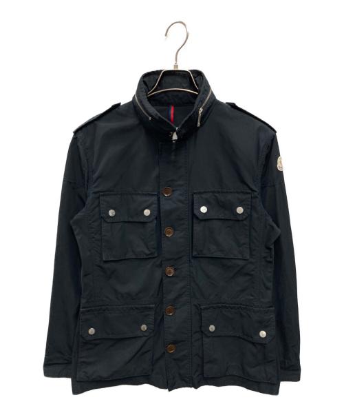 MONCLER（モンクレール）MONCLER (モンクレール) M-65ナイロンジャケット ネイビー サイズ:1の古着・服飾アイテム