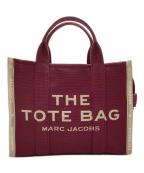MARC JACOBSマークジェイコブス）の古着「ザ ジャカード トート バッグ ミディアム」｜ボルドー