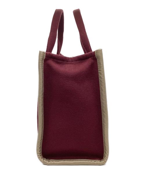MARC JACOBS（マークジェイコブス）MARC JACOBS (マークジェイコブス) ザ ジャカード トート バッグ ミディアム ボルドーの古着・服飾アイテム