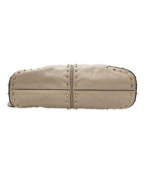 MICHAEL KORS（マイケルコース）MICHAEL KORS (マイケルコース) ASTOR LG POUCHETTE ベージュの古着・服飾アイテム