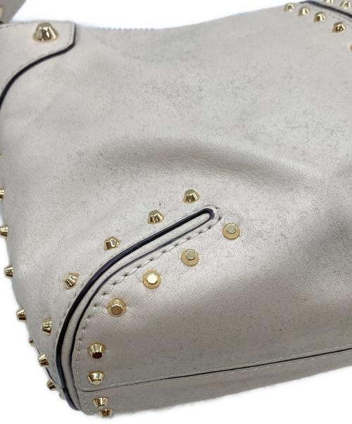 MICHAEL KORS（マイケルコース）MICHAEL KORS (マイケルコース) ASTOR LG POUCHETTE ベージュの古着・服飾アイテム