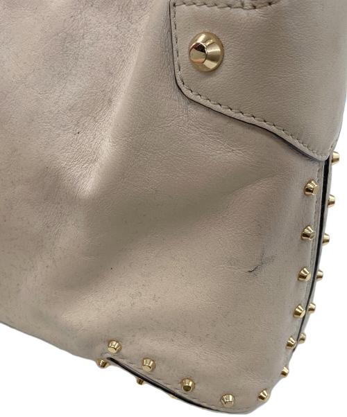 MICHAEL KORS（マイケルコース）MICHAEL KORS (マイケルコース) ASTOR LG POUCHETTE ベージュの古着・服飾アイテム