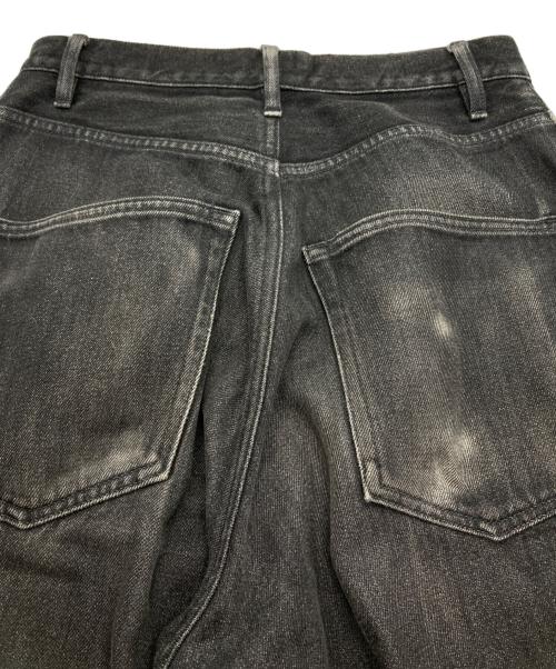 AURALEE（オーラリー）AURALEE (オーラリー) HARD-TWIST-DENIM-WIDE ブラック サイズ:30の古着・服飾アイテム