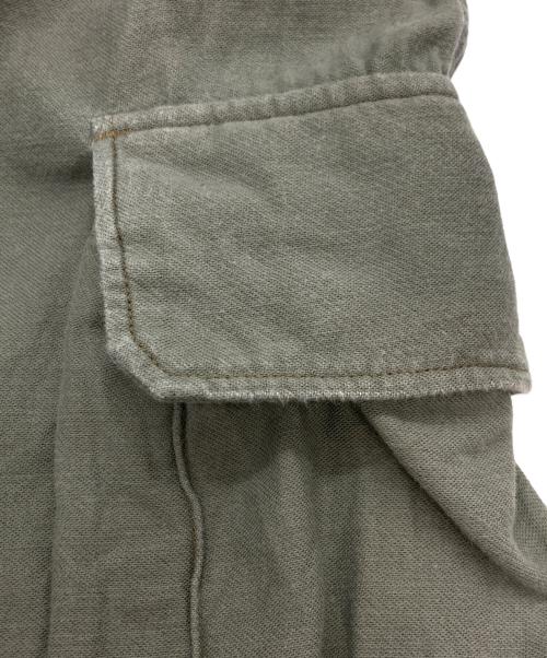 gold（ゴールド）gold (ゴールド) LIGHT BACKSATIN M-47 CARGO PANTS カーキ サイズ:Mの古着・服飾アイテム