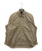 DAIWA PIER39ダイワ ピア39）の古着「TECH WORK SHIRTS L/S GUN CLUB PLAIDS」｜ブラウン