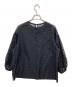 BALLSEY (ボールジィ) フラワーカットジャカード パフスリーブブラウス ブラック サイズ:SIZE 36：6000円