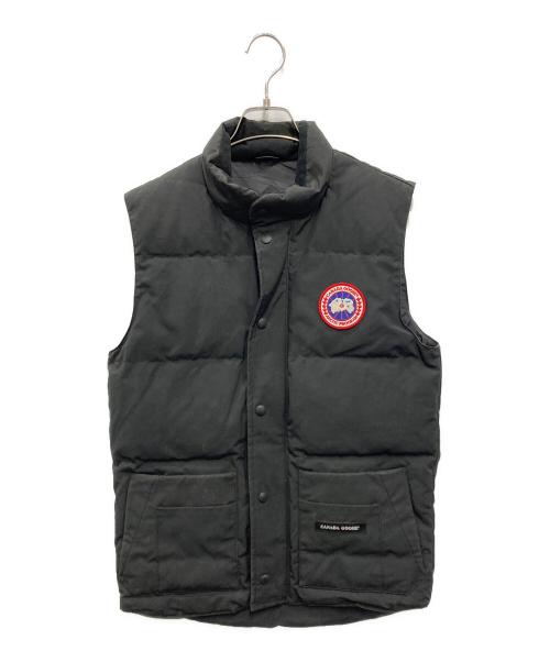 CANADA GOOSE（カナダグース）CANADA GOOSE (カナダグース) ダウンベスト ブラック サイズ:XSの古着・服飾アイテム