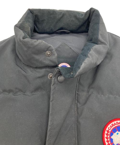 CANADA GOOSE（カナダグース）CANADA GOOSE (カナダグース) ダウンベスト ブラック サイズ:XSの古着・服飾アイテム