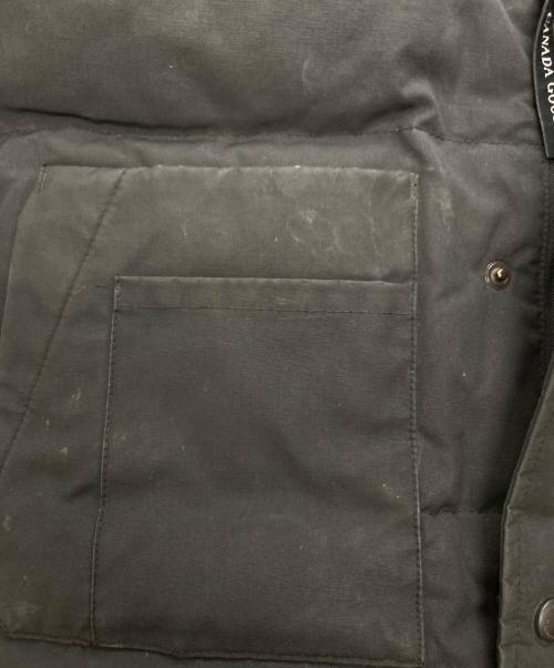 CANADA GOOSE（カナダグース）CANADA GOOSE (カナダグース) ダウンベスト ブラック サイズ:XSの古着・服飾アイテム
