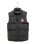 CANADA GOOSE（カナダグース）の古着「ダウンベスト」｜ブラック