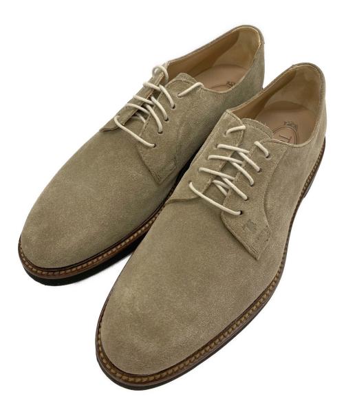 TOD'S（トッズ）TOD'S (トッズ) スウェードプレーントゥシューズ グレー サイズ:6 1/2の古着・服飾アイテム