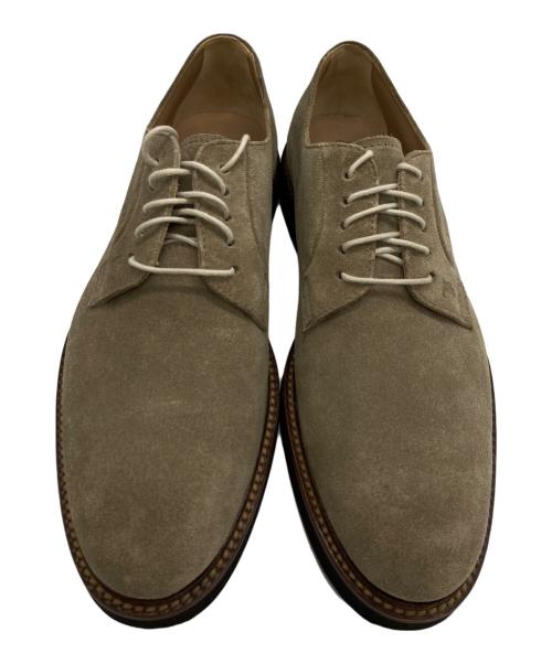 TOD'S（トッズ）TOD'S (トッズ) スウェードプレーントゥシューズ グレー サイズ:6 1/2の古着・服飾アイテム