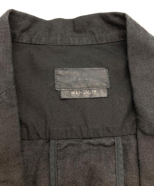 NEXUSVII（ネクサスセブン）NEXUSVII (ネクサスセブン) リネンジャケット ブラック サイズ:記載無しの古着・服飾アイテム