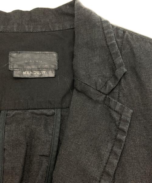 NEXUSVII（ネクサスセブン）NEXUSVII (ネクサスセブン) リネンジャケット ブラック サイズ:記載無しの古着・服飾アイテム