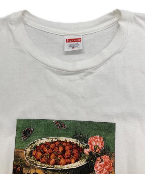 SUPREME（シュプリーム）Supreme (シュプリーム) STRAWBERRIES TEE ホワイト サイズ:XLの古着・服飾アイテム