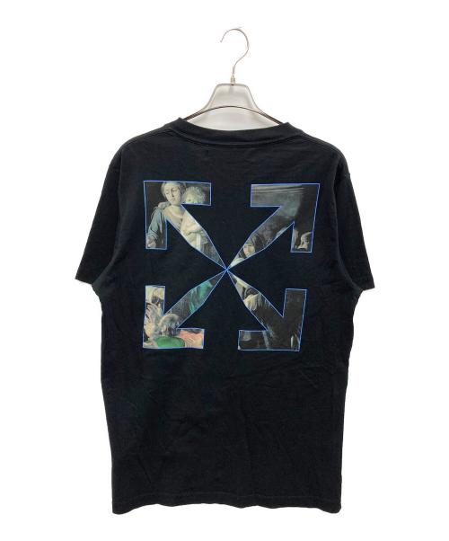 OFFWHITE（オフホワイト）OFFWHITE (オフホワイト) Caravaggio Tシャツ ブラック サイズ:XLの古着・服飾アイテム